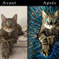 Portraits d'animaux personnalisés