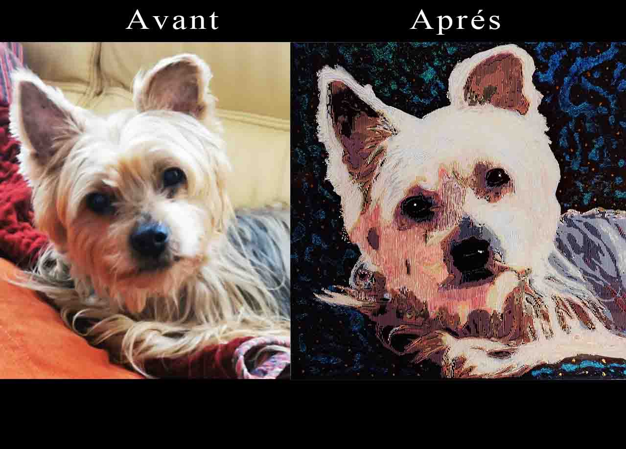 Portraits d'animaux personnalisés