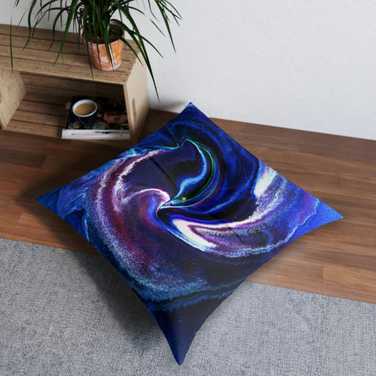 Galaxy floor cushion, square 