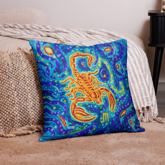 Housse de Coussin Scorpion