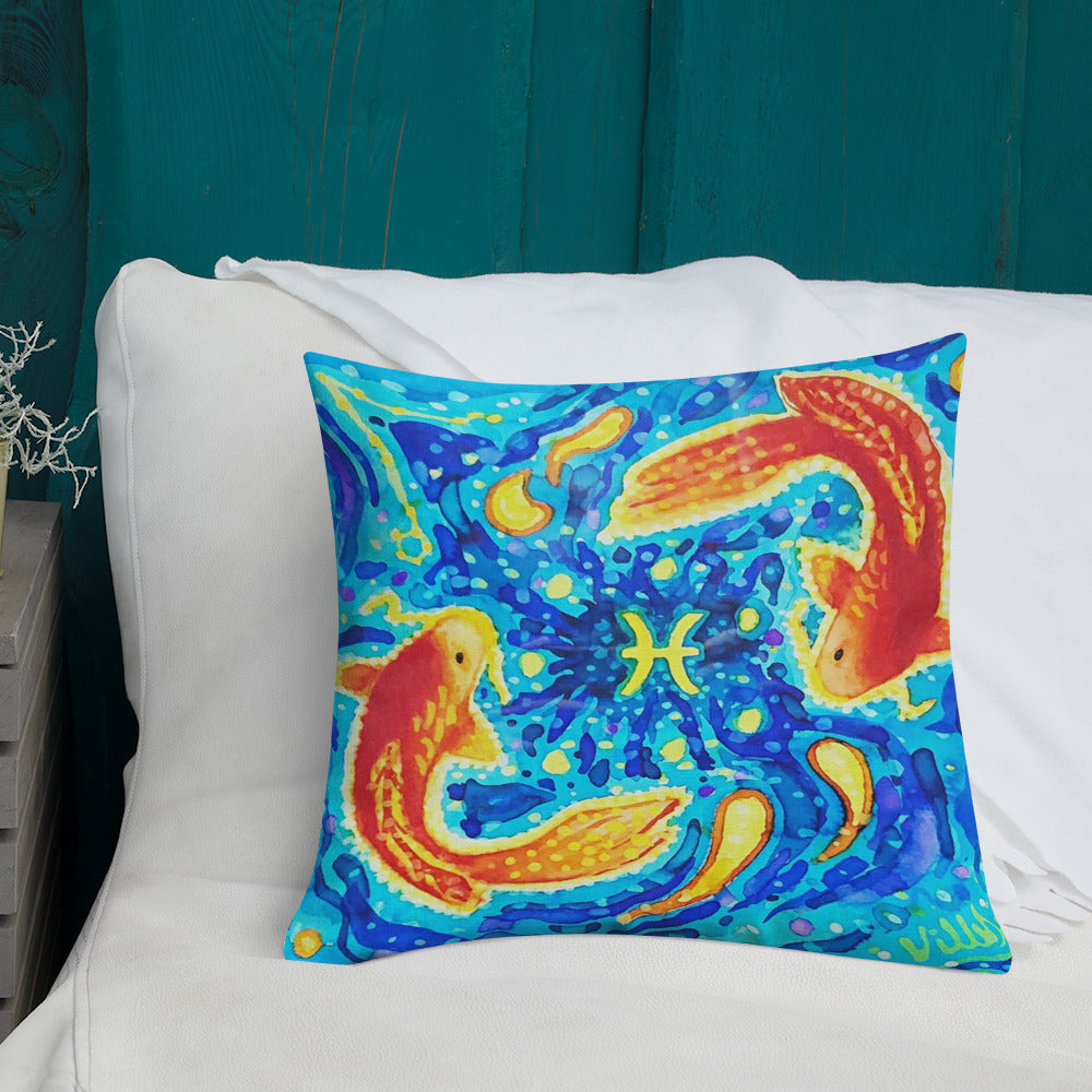 Pisces cushion