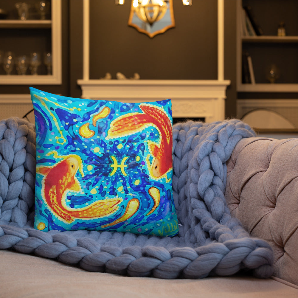 Pisces cushion