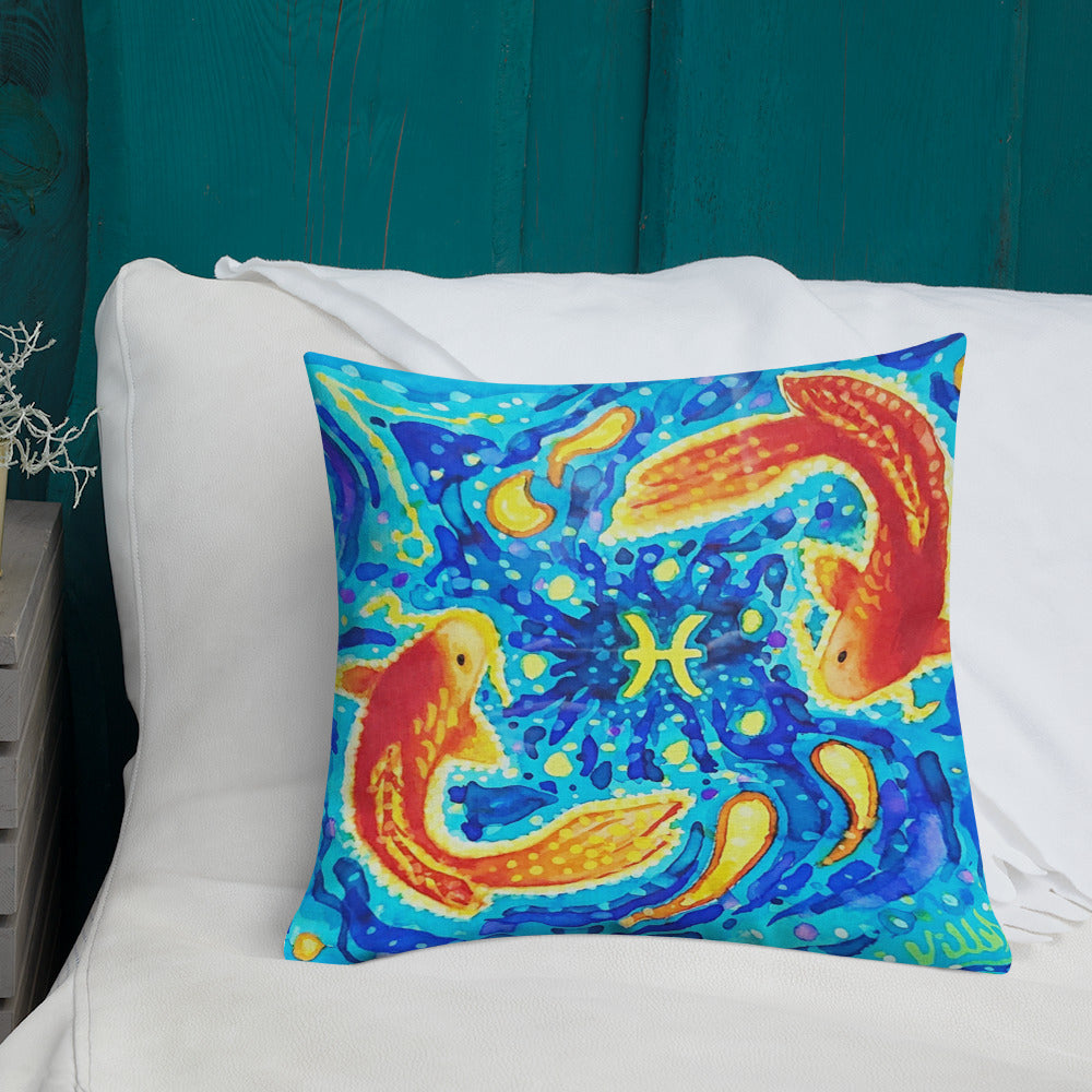 Pisces cushion