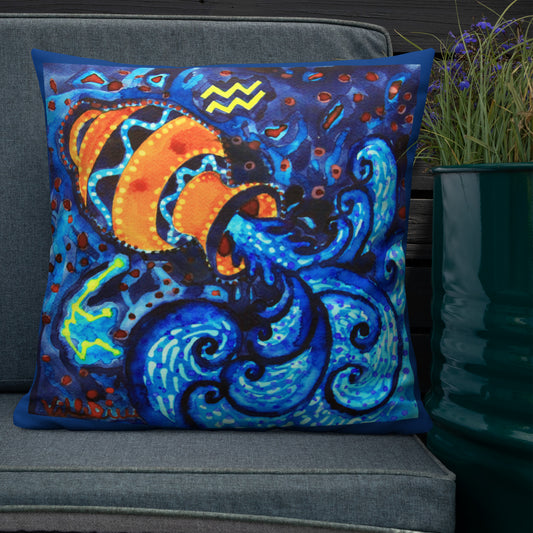 Aquarius Cushion