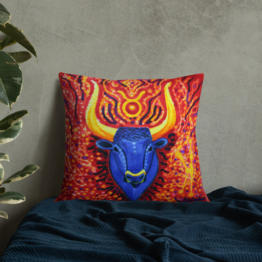 Bull cushion