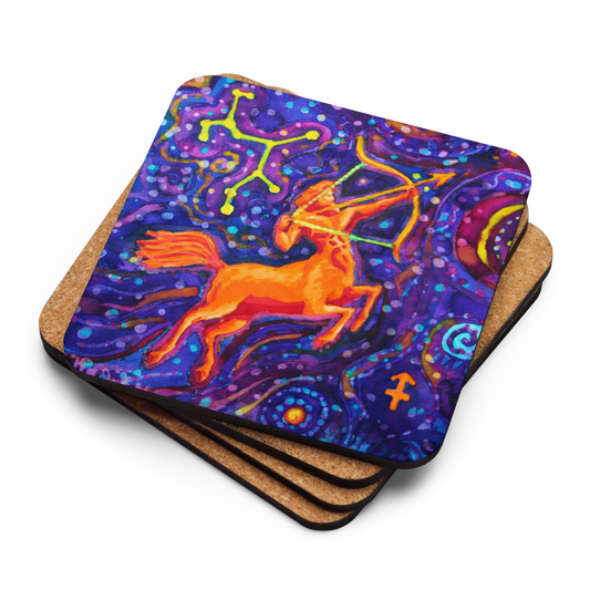 Sagittarius coasters