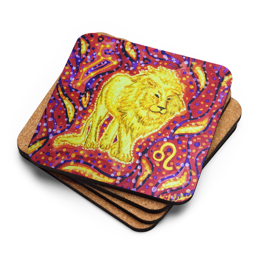 Lion coasters