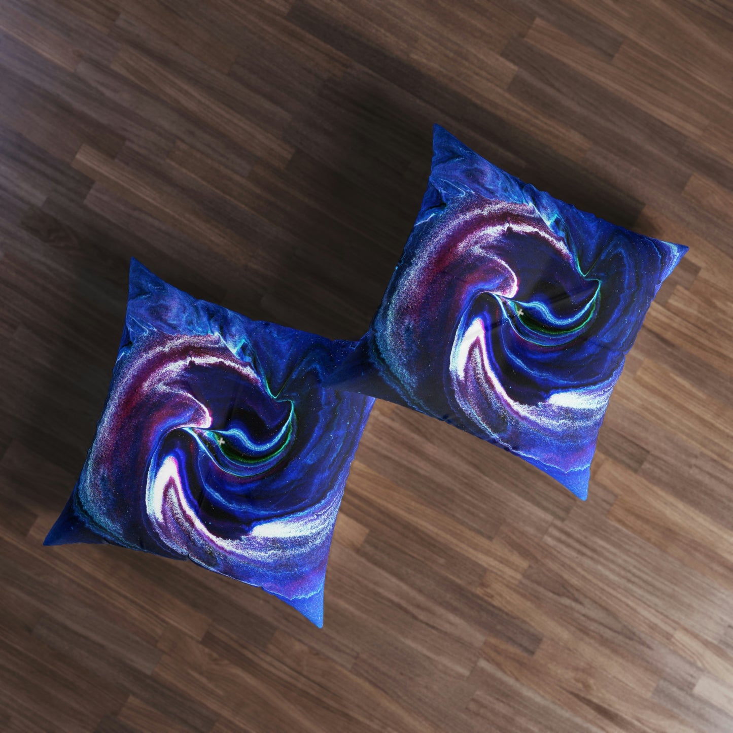 Galaxy floor cushion, square 