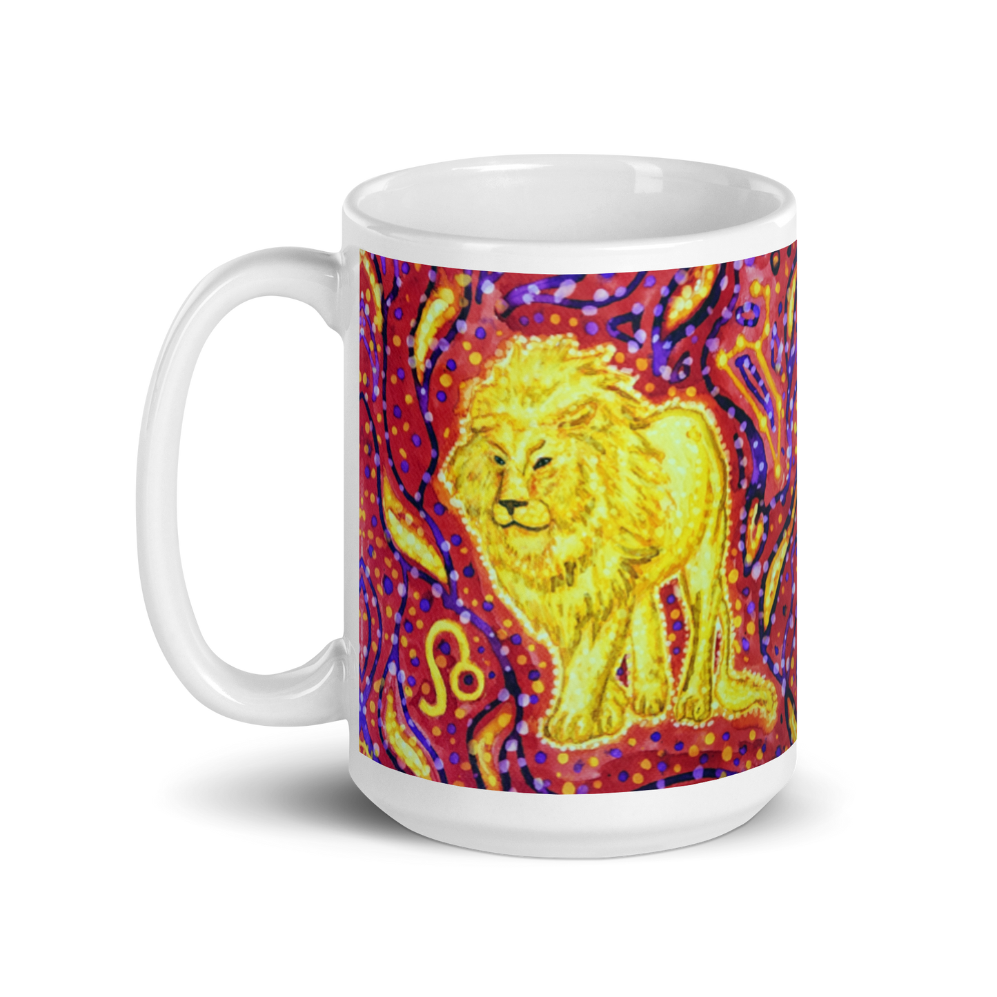 lion mug